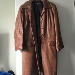 BROWN Trench coat